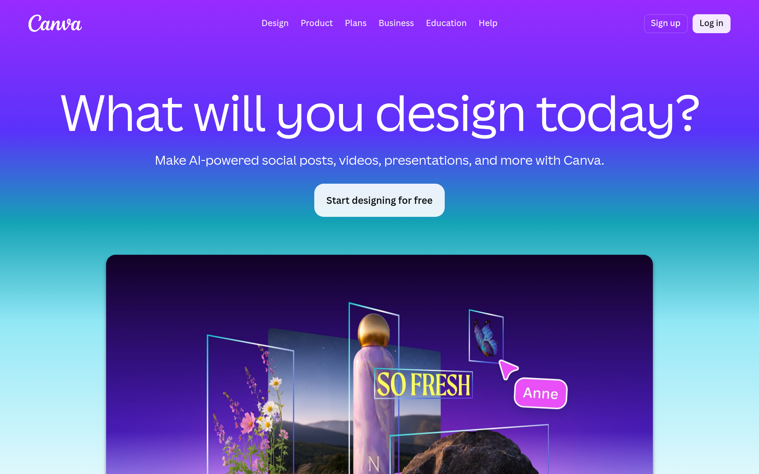 Canva screenshot