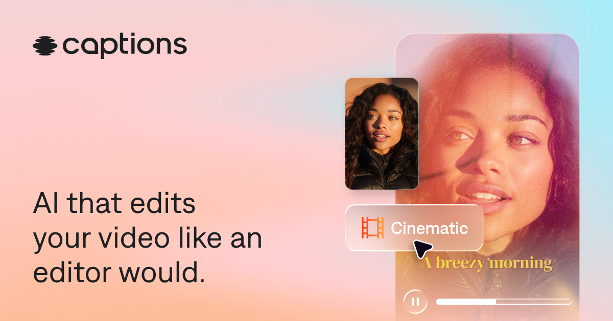 Captions screenshot