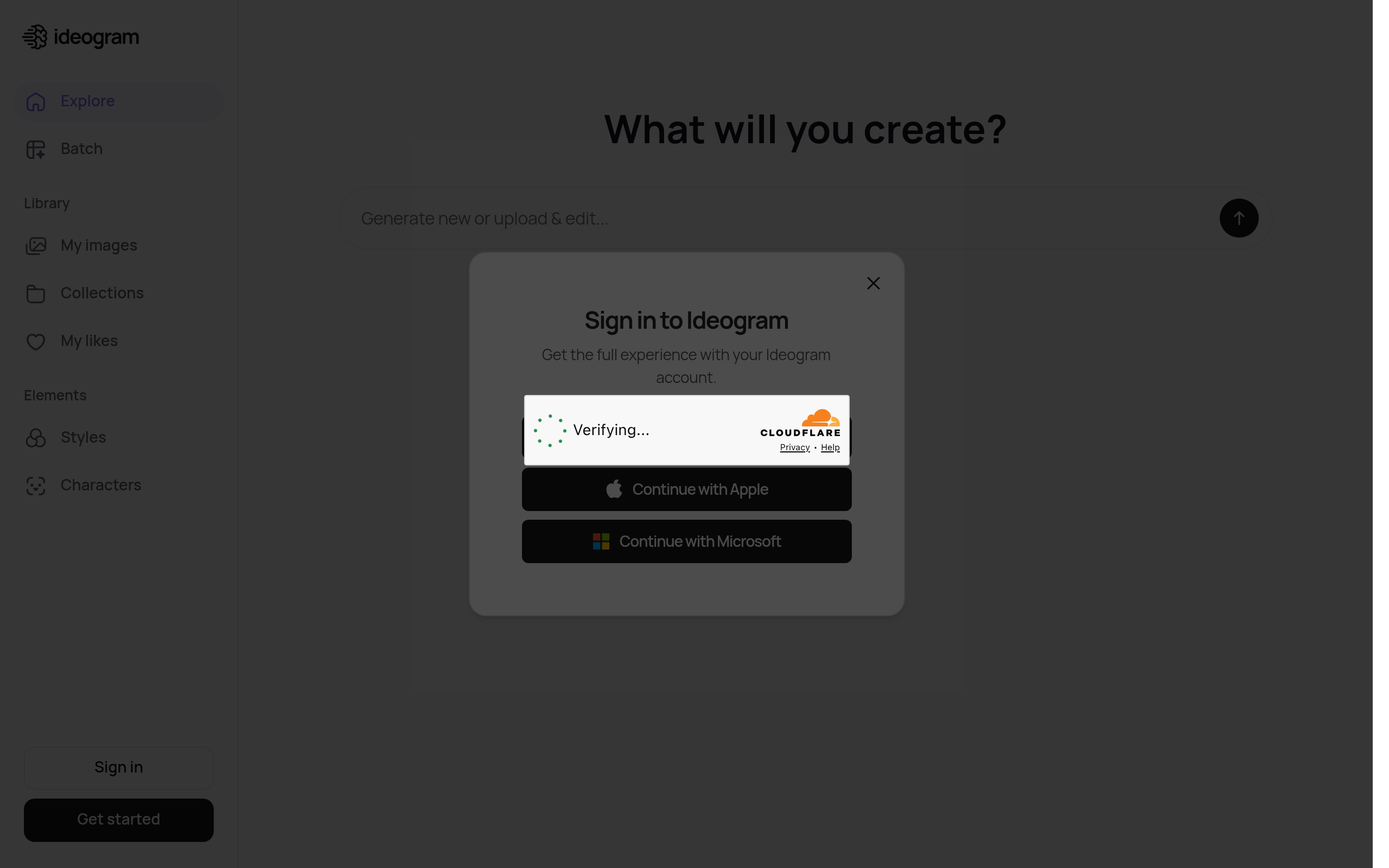 Ideogram screenshot